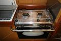 Jeanneau Sun Odyssey 36i cocina a gas 